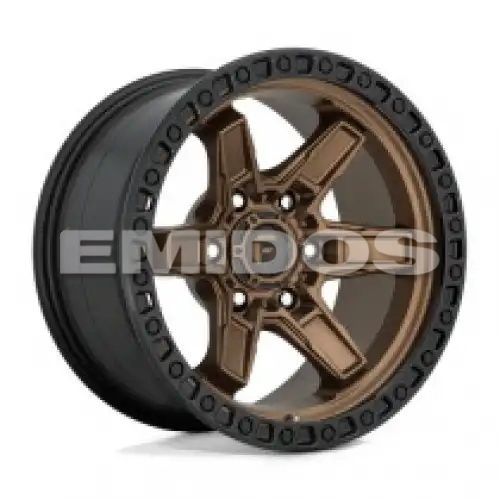 FUEL D699 KICKER MATTE BRONZE BLACK BEAD RING 5x127 17R 9 71.5 1