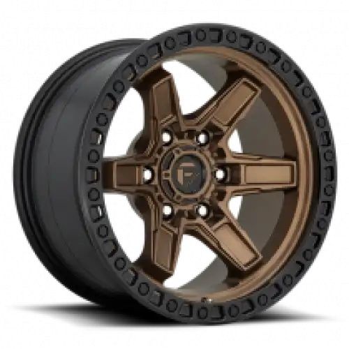 FUEL D699 KICKER MATTE BRONZE BLACK BEAD RING 6x135 18R 9 87.1 1