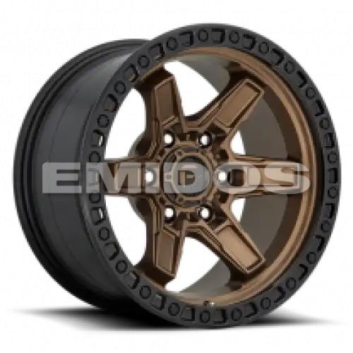 FUEL D699 KICKER MATTE BRONZE BLACK BEAD RING 6x135 20R 10 87.1 -18