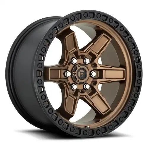 FUEL D699 KICKER MATTE BRONZE BLACK BEAD RING 6x135 20R 9 87.1 1
