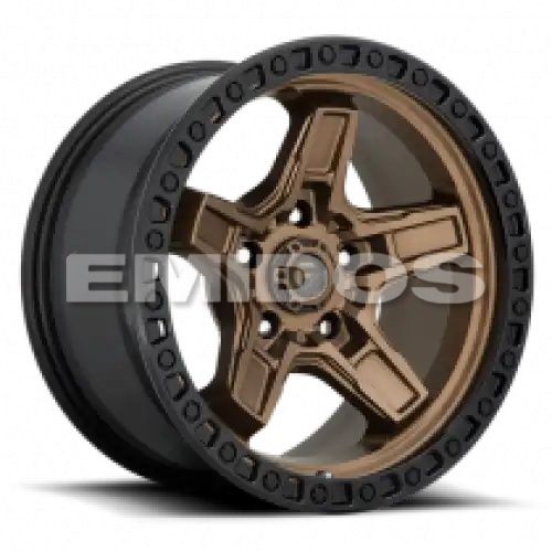 FUEL D699 KICKER MATTE BRONZE BLACK BEAD RING 5x139.7 20R 9 78.1 1