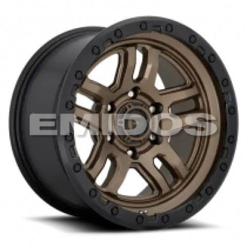 FUEL D702 AMMO MATTE BRONZE BLACK BEAD RING 5x150 20R 9 110.1 20