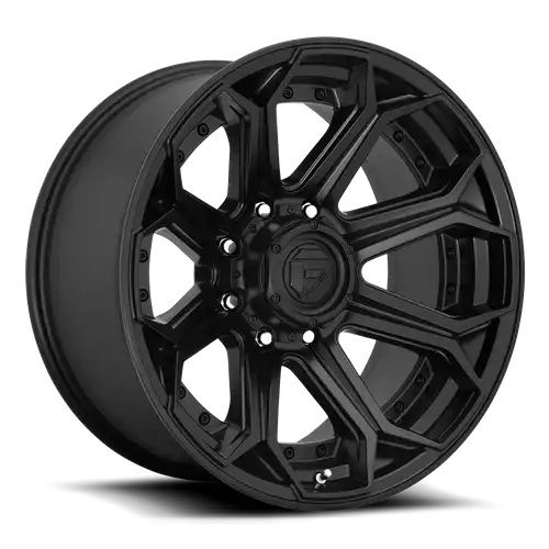 FUEL D706 SIEGE MATTE BLACK 8x180 18R 9 124.2 -12