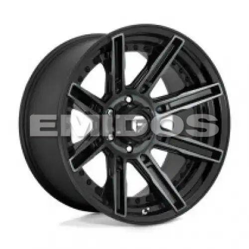 FUEL D708 ROGUE GLOSS MACHINED DOUBLE DARK TINT 6x139.7 20R 10 106.1 -18