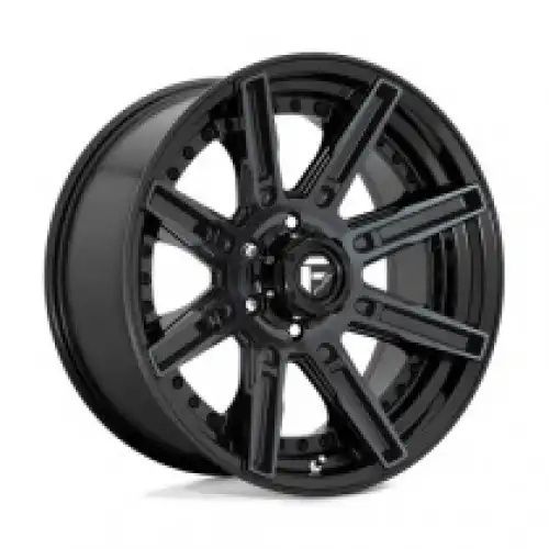 FUEL D708 ROGUE GLOSS MACHINED DOUBLE DARK TINT 5x139.7 20R 9 78.1 1