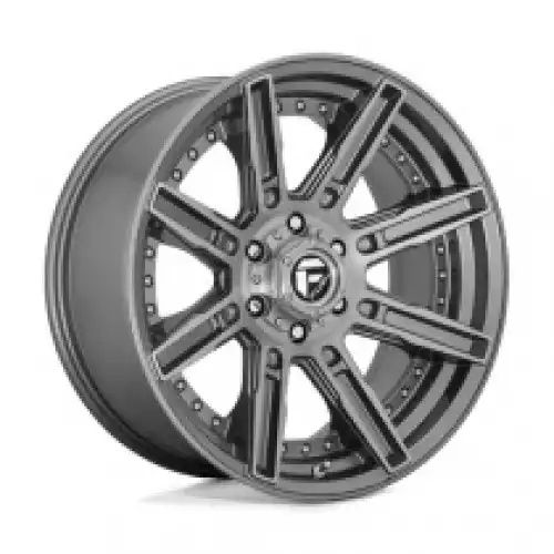 FUEL D710 ROGUE PLATINUM BRUSHED GUN METAL TINTED CLEAR 6x139.7 20R 9 106.1 1