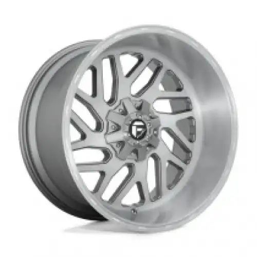 FUEL D715 TRITON PLATINUM BRUSHED GUN METAL TINTED CLEAR 8x165.1 20R 12 125.1 -43