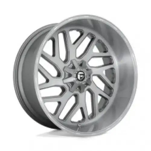 FUEL D715 TRITON PLATINUM BRUSHED GUN METAL TINTED CLEAR 8x165.1 26R 12 125.1 -44