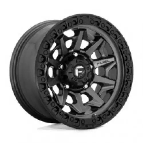 FUEL D716 COVERT MATTE GUN METAL BLACK BEAD RING 5x114.3 15R 8 72.56 -19