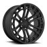 FUEL D718 HEATER MATTE BLACK 6x135 17R 9 87.1 -12