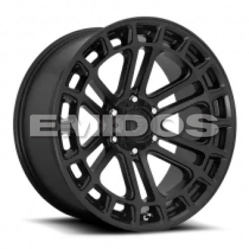 FUEL D718 HEATER MATTE BLACK 6x139.7 18R 9 106.1 1