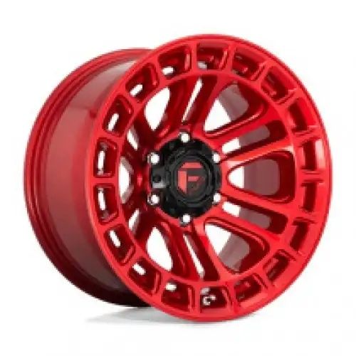 FUEL D719 HEATER CANDY RED MACHINED 6x139.7 17R 9 106.1 -12