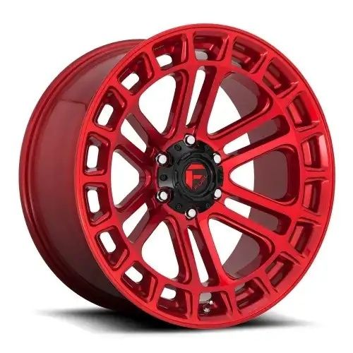 FUEL D719 HEATER CANDY RED MACHINED 6x139.7 20R 9 106.1 1