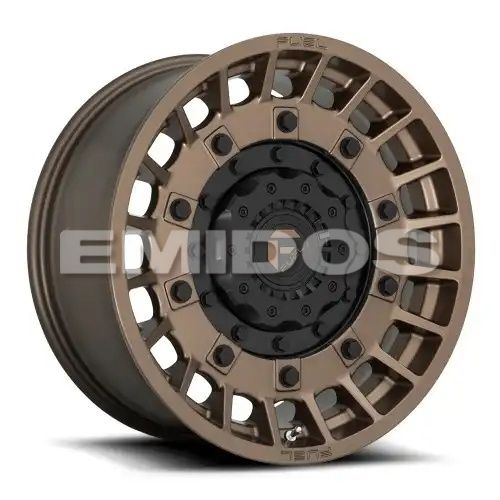FUEL D725 MILITIA MATTE BRONZE & BLACK 5x114.3/127 17R 9 78.1 -12