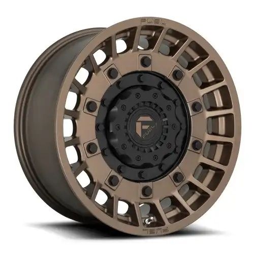 FUEL D725 MILITIA MATTE BRONZE & BLACK 6x135/139.7 17R 9 106.1 -12