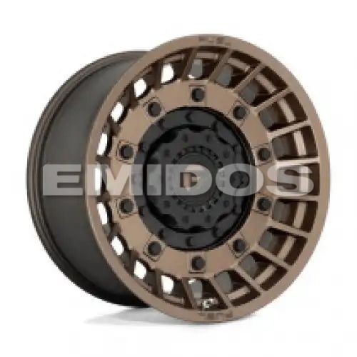 FUEL D725 MILITIA MATTE BRONZE & BLACK 8x165.1 20R 10 125.1 -18