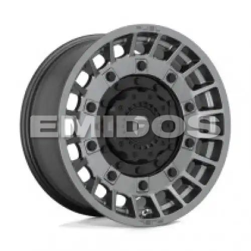 FUEL D726 MILITIA MATTE ANTHRACITE & BLACK 5x114.3/127 17R 9 78.1 1