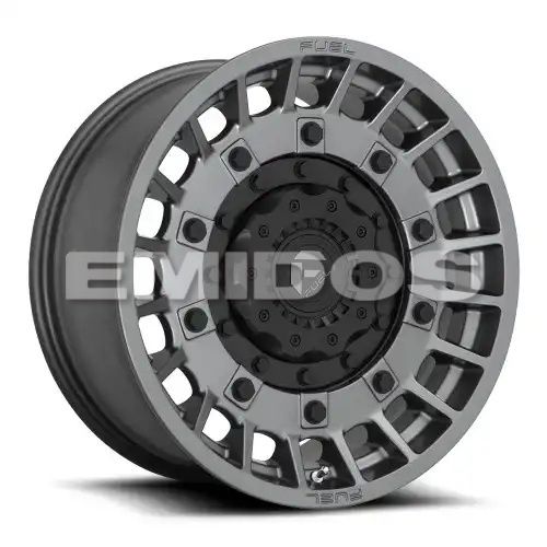 FUEL D726 MILITIA MATTE ANTHRACITE & BLACK 5x114.3/127 20R 9 78.1 1
