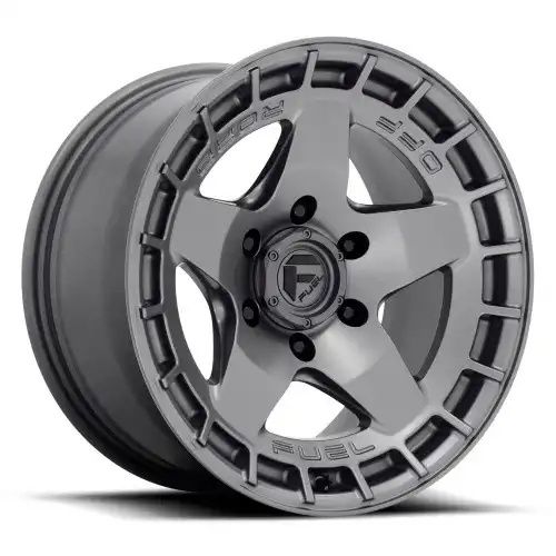 FUEL D734 WARP MATTE GUN METAL 6x139.7 17R 9 106.1 -12