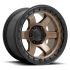 FUEL D751 BLOCK MATTE BRONZE W/ BLACK RING 5x127 17R 9 71.5 -12