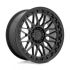 FUEL D757 TRIGGER MATTE BLACK 6x139.7 17R 9 106.1 1