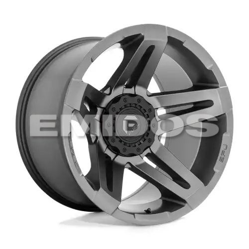 FUEL D764 SFJ MATTE GUN METAL 5x127/139.7 20R 9 87.1 1