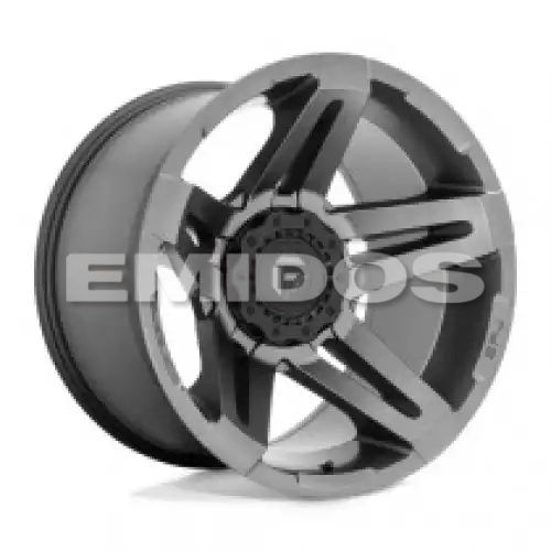FUEL D764 SFJ MATTE GUN METAL 6x135/139.7 22R 14 106.1 -75