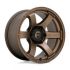 FUEL D768 RUSH MATTE BRONZE 6x139.7 17R 9 106.1 1