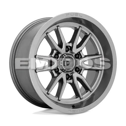 FUEL D789 CLASH GUNMETAL 6x114.3 18R 9 66.06 1