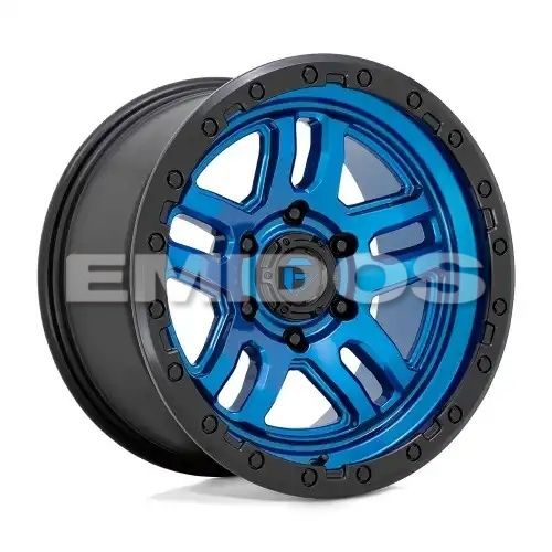 FUEL D790 AMMO BLUE W/ BLACK LIP 5x127 17R 9 71.5 -12