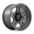 FUEL D801 OXIDE MATTE GUNMETAL 5x127 17R 8.5 71.5 1