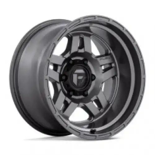 FUEL D801 OXIDE MATTE GUNMETAL 6x139.7 17R 9 106.1 -38
