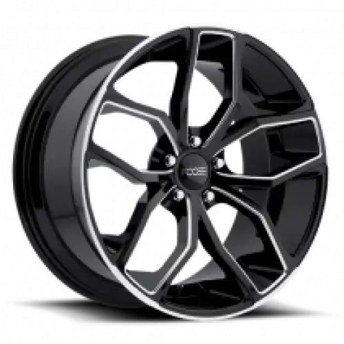 FOOSE F150 OUTCAST GLOSS BLACK MILLED 5x114.3 20R 10 72.56 40