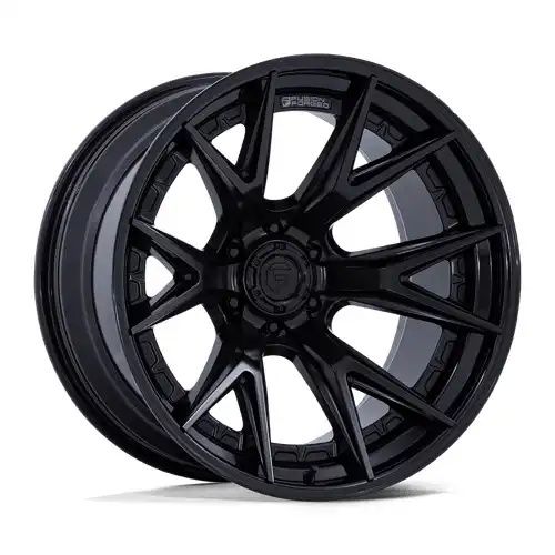 FUEL FC402 CATALYST MATTE BLACK W/ GLOSS BLACK LIP 6x135 20R 9 87.1 20
