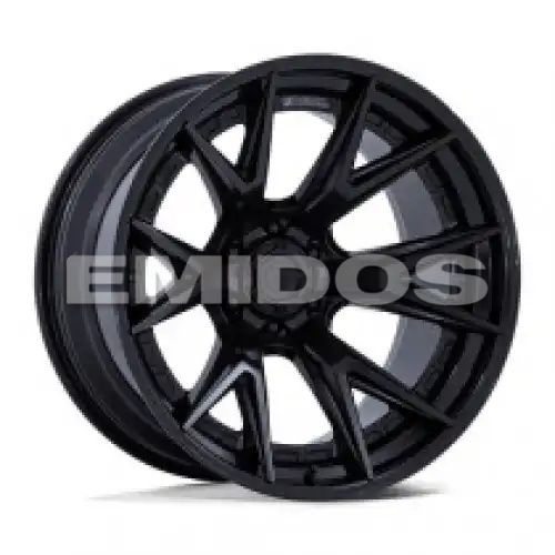 FUEL FC402 CATALYST MATTE BLACK W/ GLOSS BLACK LIP 6x139.7 20R 9 106.1 1