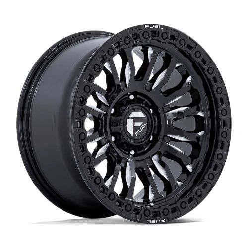 FUEL FC857 RINCON GLOSS BLACK MILLED 6x139.7 18R 9 106.1 -12
