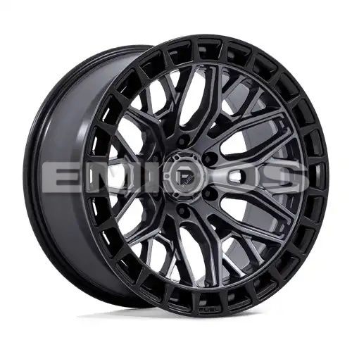 FUEL FC869 SIGMA MATTE GUNMETAL W/ M-BLK LIP 6x139.7 22R 9.5 106.1 18