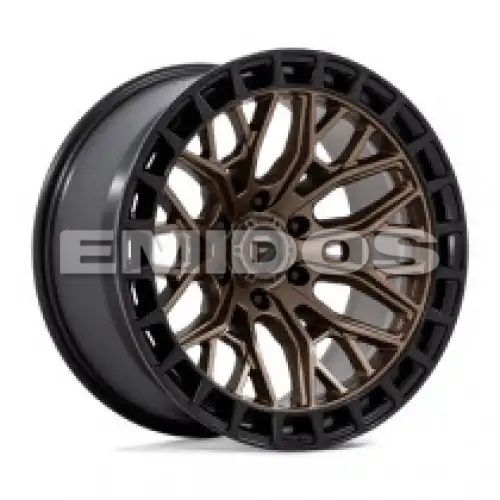 FUEL FC869 SIGMA MATTE BRONZE W/ M-BLK LIP 6x139.7 17R 9 106.1 1