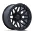 FUEL FC881 SURGE MATTE BLACK W/ GLOSS BLACK LIP 6x135 20R 9 87.1 20