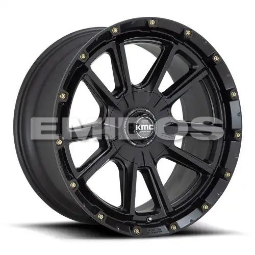 KMC KM100 SYNC SATIN BLACK 5x127/139.7 17R 9 78.1 18