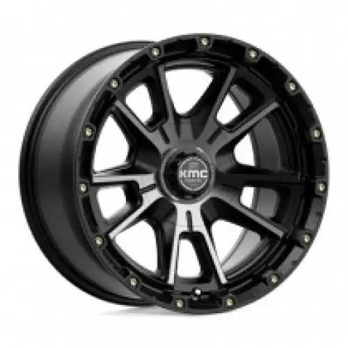 KMC KM100 SYNC SATIN BLACK W/ GRAY TINT 6x135/139.7 17R 9 106.1 BNK