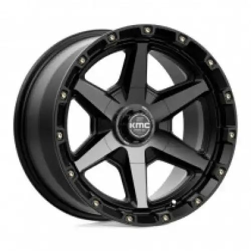 KMC KM101 TEMPO SATIN BLACK W/ GRAY TINT 5x127/139.7 20R 9 78.1 BNK