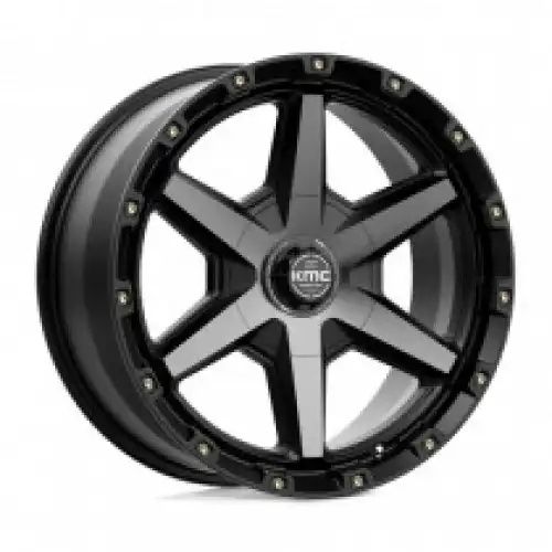 KMC KM101 TEMPO SATIN BLACK W/ GRAY TINT 6x135/139.7 20R 9 106.1 18