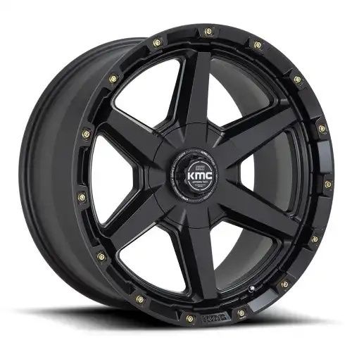 KMC KM101 TEMPO SATIN BLACK 6x120/139.7 R 9 78.1 18