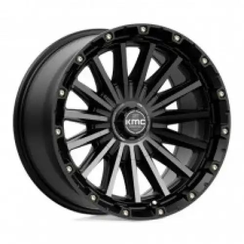 KMC KM102 SIGNAL SATIN BLACK W/ GRAY TINT 5x127/139.7 17R 9 78.1 BNK