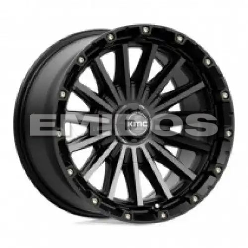 KMC KM102 SIGNAL SATIN BLACK W/ GRAY TINT 5x127/139.7 17R 9 78.1 18