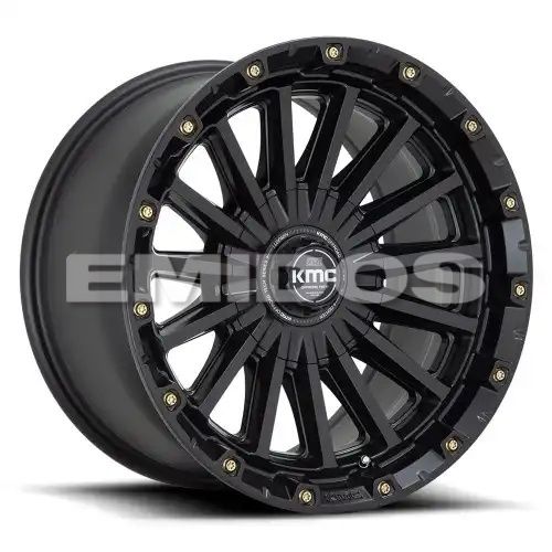 KMC KM102 SIGNAL SATIN BLACK 5x127/139.7 17R 9 78.1 18