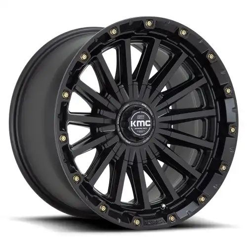 KMC KM102 SIGNAL SATIN BLACK 6x114.3/139.7 17R 9 78.1 18