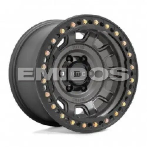 KMC KM236 TANK BEADLOCK ANTHRACITE 5x127 17R 9 71.5 -38