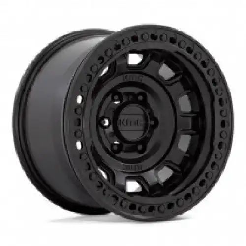 KMC KM236 TANK BEADLOCK SATIN BLACK 5x127 17R 9 71.5 -38
